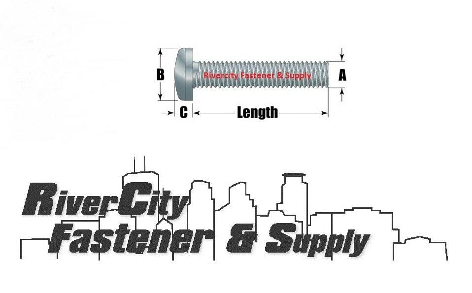 Miniatura 2 de (50) 14-20x2-12 for Phillips Pan Head Machine Screws 14 x 2-12 .250 x 2.5 Model-RX-9798