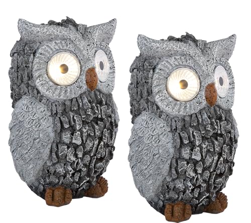 bmf-versand® Solarlampen für Außen Deko mit LED 2er Set -...