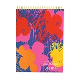 Temática: Diarios Mudpuppy - Andy Warhol, cuaderno de bocetos con flores (MPAW39712): Andy Warhol Flowers (Sketchbook)