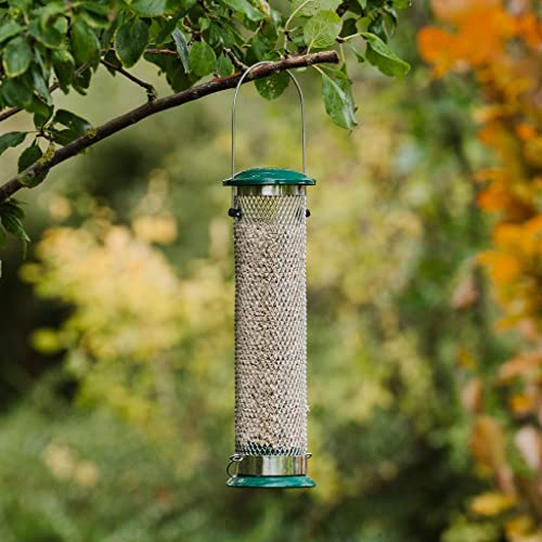 Peckish großes Allwetter-Futterhaus aus Metall, geeignet für Ramtillkrautsamen – Ansicht 2