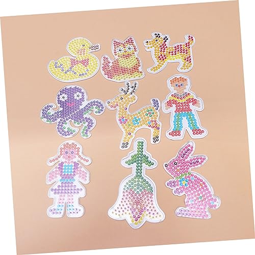 ifundom 19 Peças Fusíveis Pegboards Brinquedos DIY Fusível Diversão Fusão DIY Kit Compatível Placas