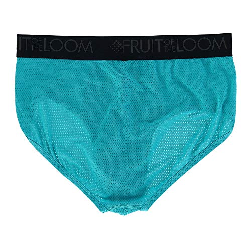 Fruit of the Loom Mens 4-Pack Breathable Micro Mesh Assorted Color Brief, S3
