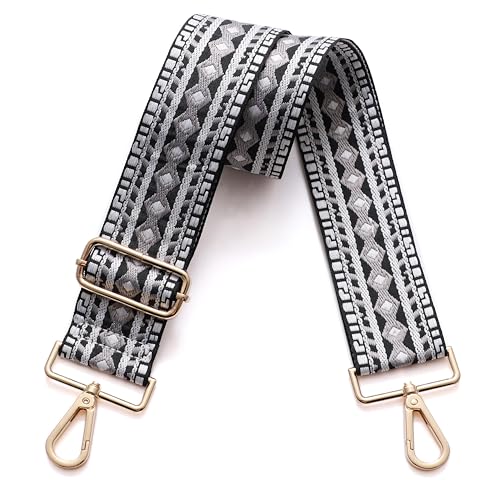 Image of S-Jacorry Purse Strap Replacement Crossbody Wide Shoulder Strap Adjustable Canvas Straps Handbag Strap Replacement Belts