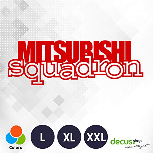Decus Pegatina para Mitsubishi Squadron L 2191