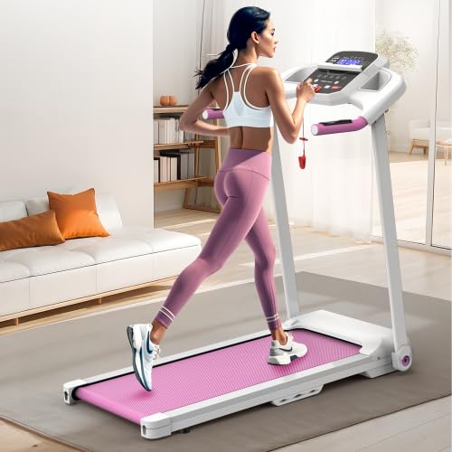 Image of Walking Pad Treadmill Foldable Portable | 2.5HP 265LBS Capacity Quiet Design | Space-Saving Adjustable Incline | Upgraded Features Home Walking Running