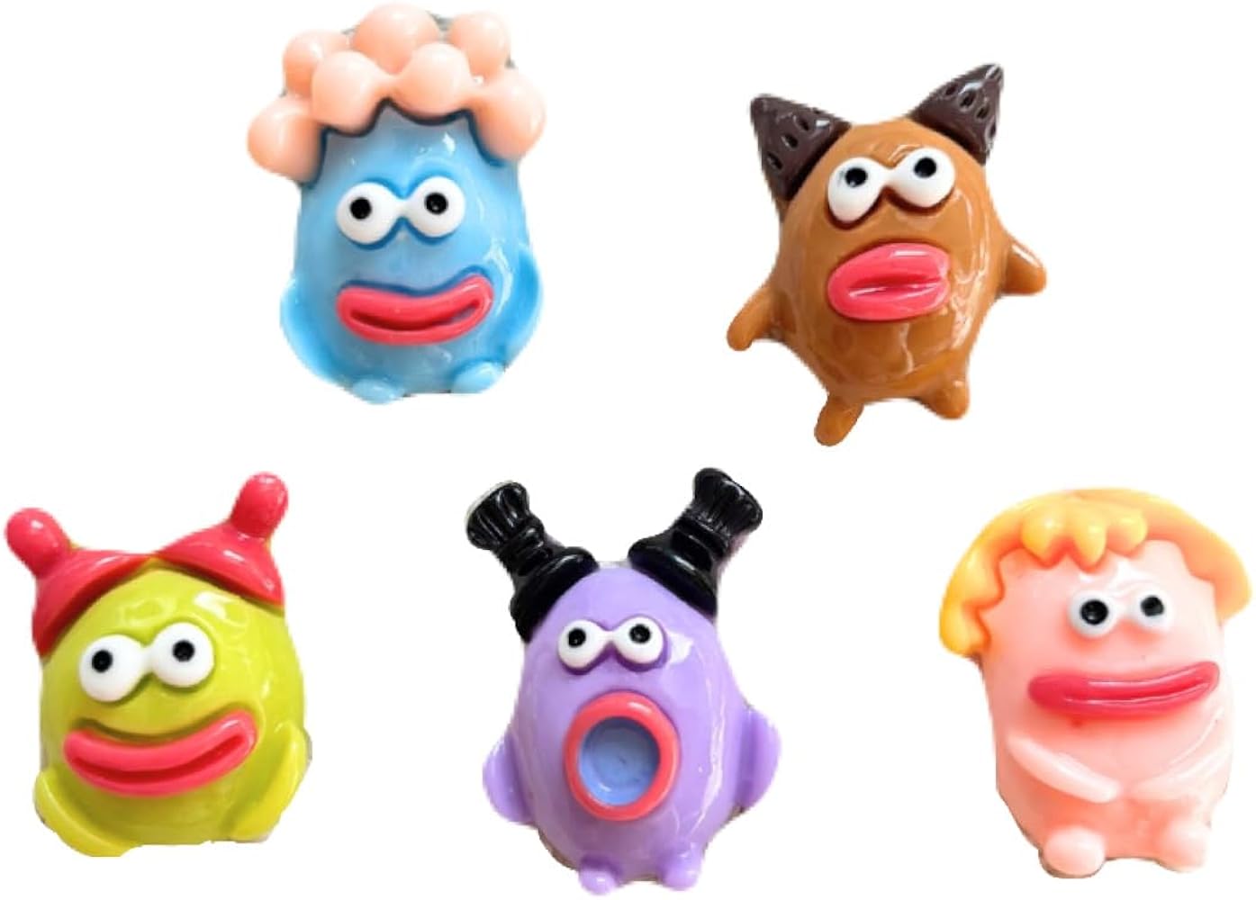 Amazon.co.jp: 5個 たらこ唇 モンスター くちびる おばけ クラフト