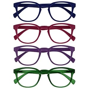 Opulize Pop 4-pak Okulary Czytania Retro