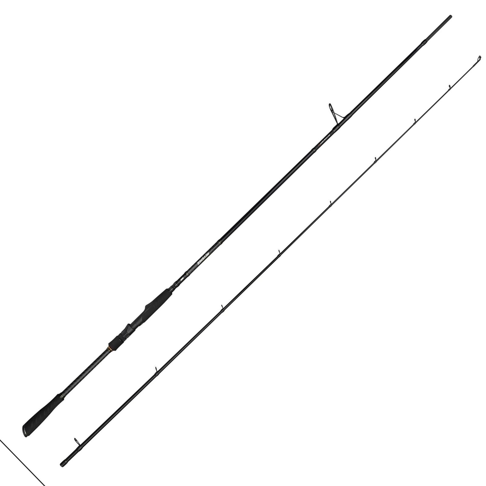 Savage Gear Revenge SG2 Shad Fishing Rod | Freshwater Spinning Rod for Pike, Zander & Perch | Soft Lure Jigging, Spoons & Metal Jigs | 24+30T Carbon Blank | SeaGuide CCS Guides | 2.74m | 15-40 g