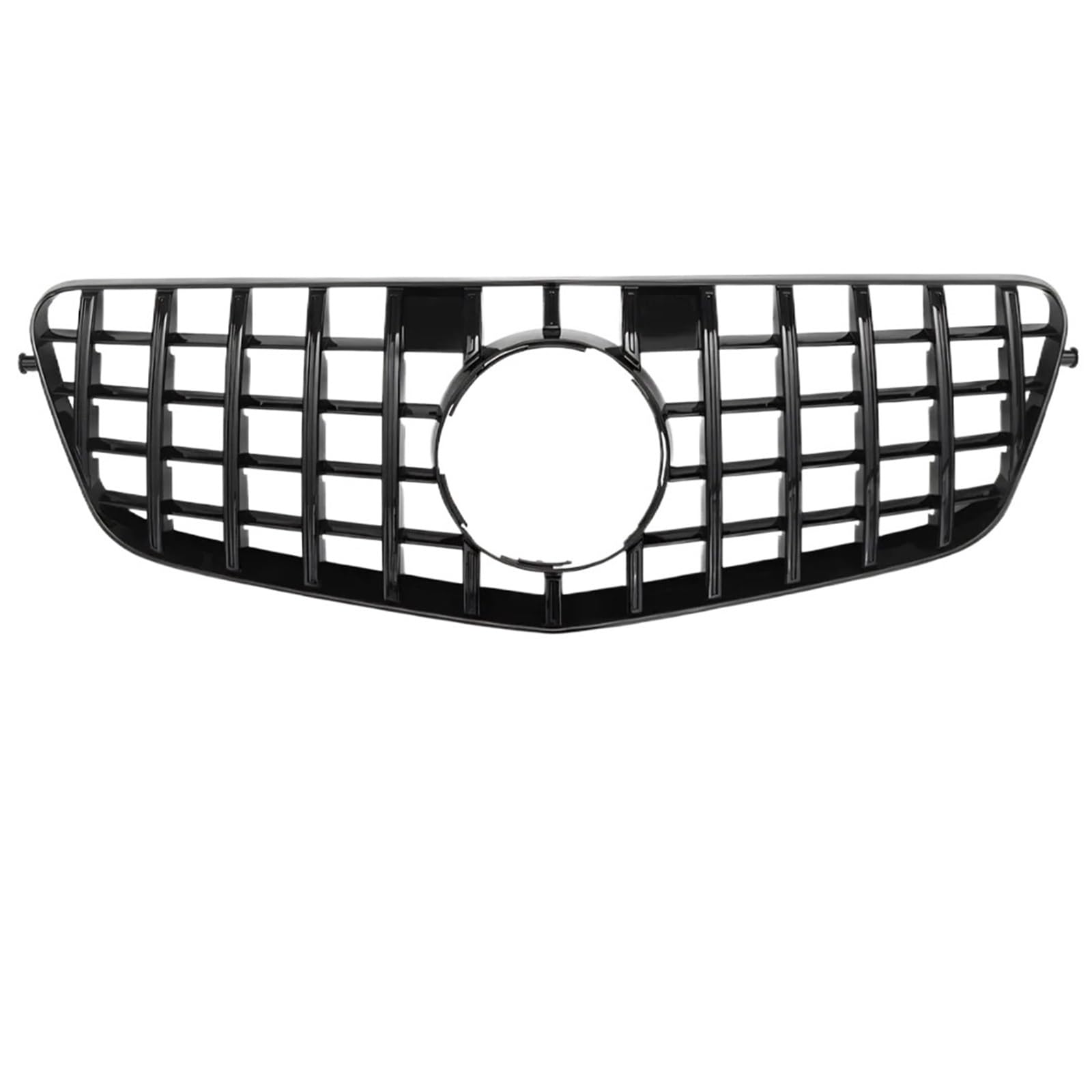 Przedni grill zderzak grill kratka akcesoria tuningowe pasuje do Mercedes Benz E Klasa W212 2009-2015 E260 E300 E350 E200 GT osłona chłodnicy(13-15 Diamond Silver)