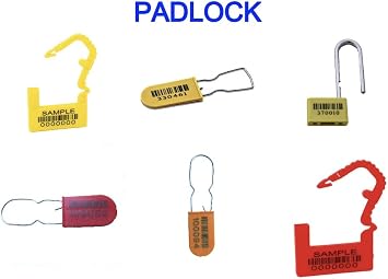 Roto Ratchet Utility Meter Twist Seal, 1000 pcs. Blue, Anti Tamper, Correlative Numbered and Barcode, Adjustable, High Electric, Gas, Padlock Seal, Free and Quick Delivery from USA. BFSEALS