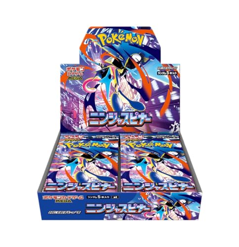 Pokemon TCG | Ninja Spinner | M4 | Japanese | Booster Box | For Collectors 15+ Years