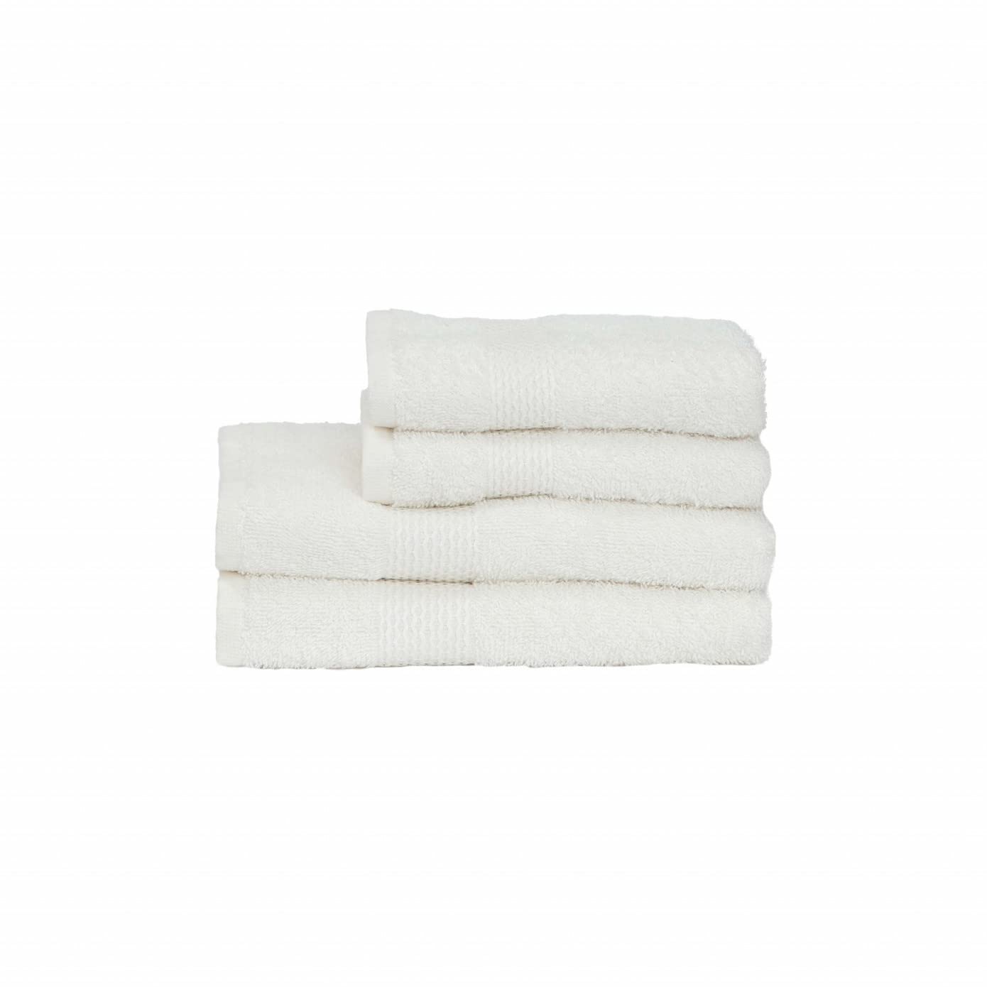 Karaca Home Vicente Offwhite %100 Pamuk 5'li Havlu Seti