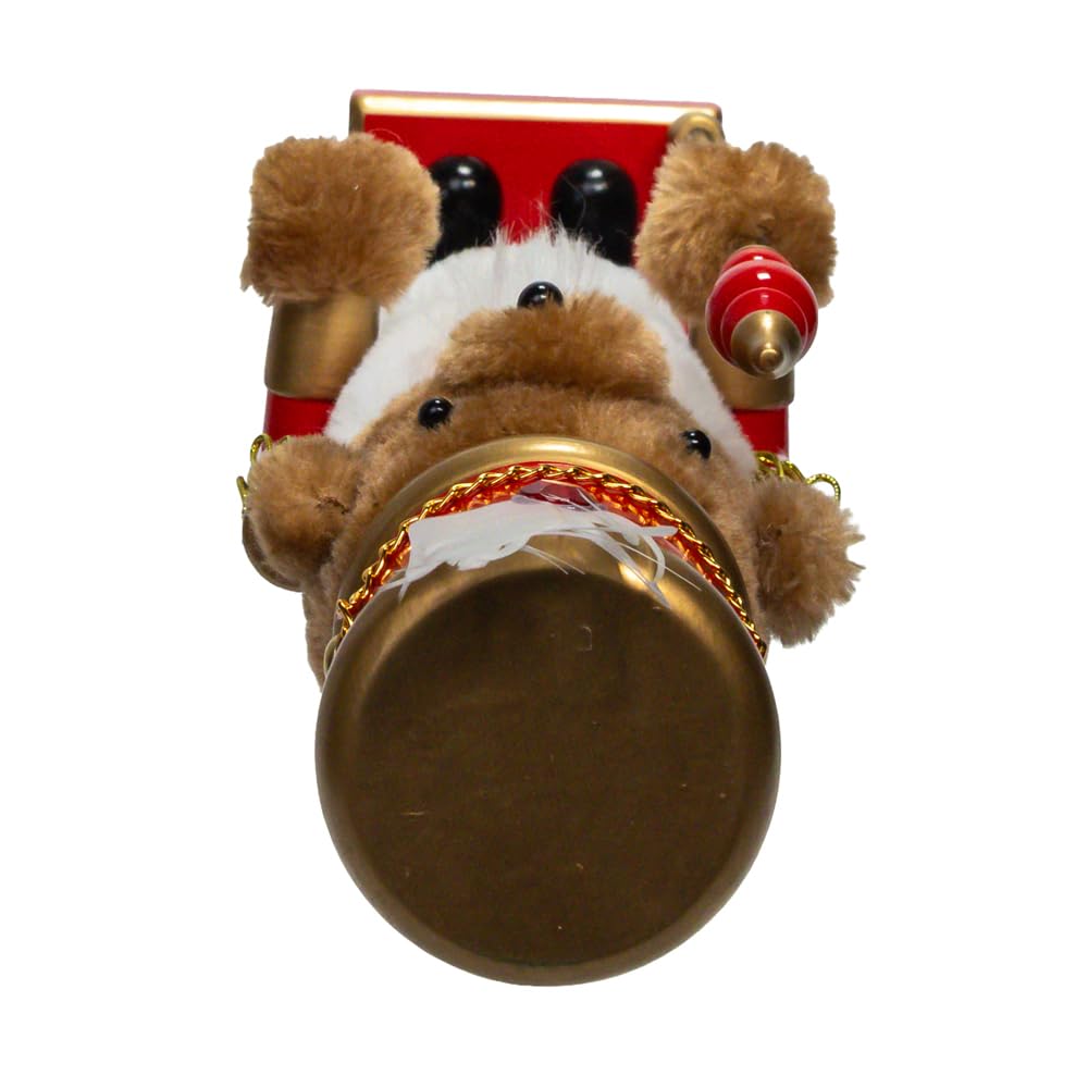 Kurt Adler Teddybär Soldat Nussknacker