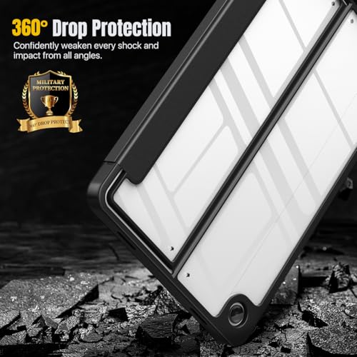 Image of MoKo Clear Case for Samsung Galaxy Tab A11+ Plus 5G 11 Inch 2026, Black