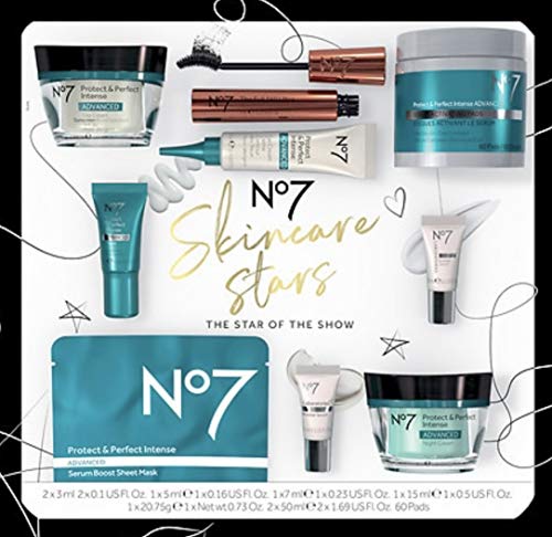 No7 Protect And Perfect Intense Advanced Day + Night Cream, The Star Of The Show + Best Value Holiday Set