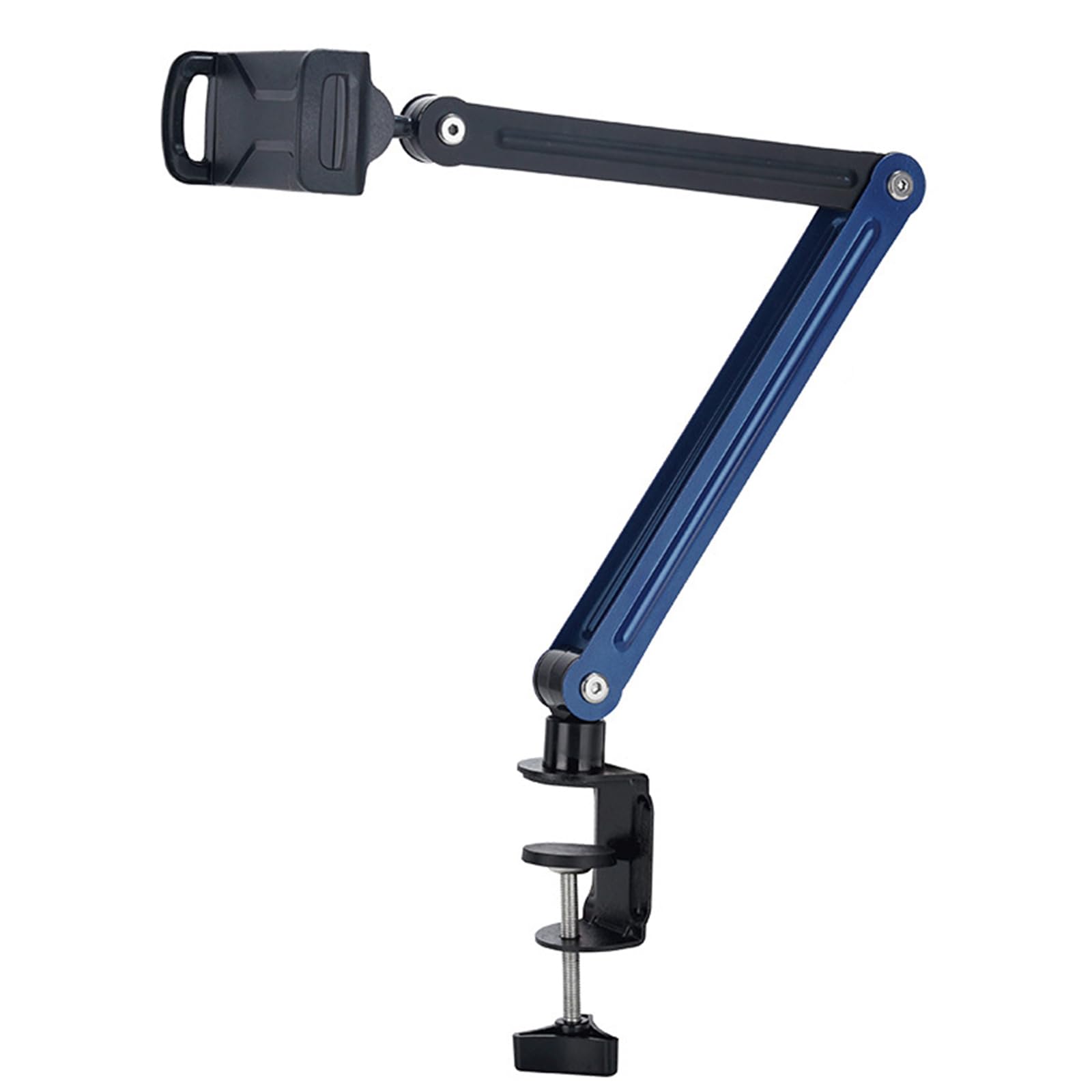 Soporte para tabletas para cama con rotación de 360 grados y brazo de metal fuerte para tabletas y teléfonos de 4.7 y 12.9 pulgadas