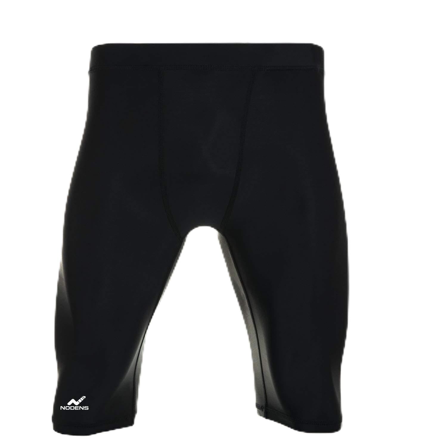 NODENSBlack Compression Shorts for Men (Small)