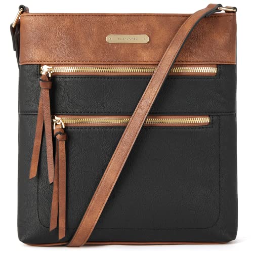 BOSTANTEN Crossbody Bag for Women Leather Purse Small Shoulder Ba...