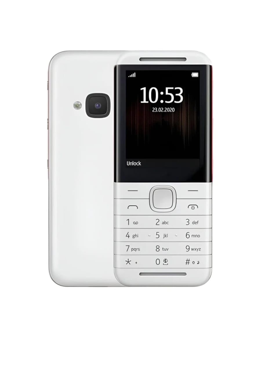 5310 Mobile Phone Compatible Dual Sim (White)