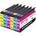 B-T Cartucce di ricambio compatibili per HP 951 XL 951XL Multipack per stampanti HP Officejet Pro 8610 8600 8620 8100 8630 8640 8615 8625 8660 251dw 276dw (6 pezzi)