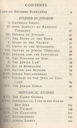 Solomon Schechter: Selected Writings 0852221967 Book Cover