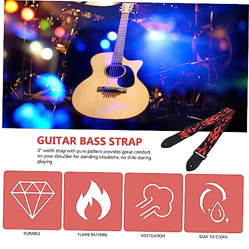 DIKACA Sangle De Guitare Réglable Sangle De Guitare Vintage Vintage Sangle De Guitare Tissée Sangle Ukulélé Hootenanny Broderie Coton Sangle De Guitare Bracelet De Montre En Cuir - Les Beatles, Paul McCartney, John Lennon, RIngo Starr, George Harrison DIKACA Sangle De Guitare Réglable Sangle De Guitare Vintage Vintage Sangle De Guitare Tissée Sangle Ukulélé Hootenanny Broderie Coton Sangle De Guitare Bracelet De Montre En Cuir – Image 7