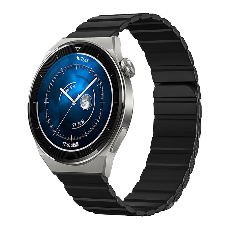22mm Bracelet de montre pour Huawei montre bracelet montre 4Pro GT3/GT4 magnétique Silicone pour Samsung bracelet universel