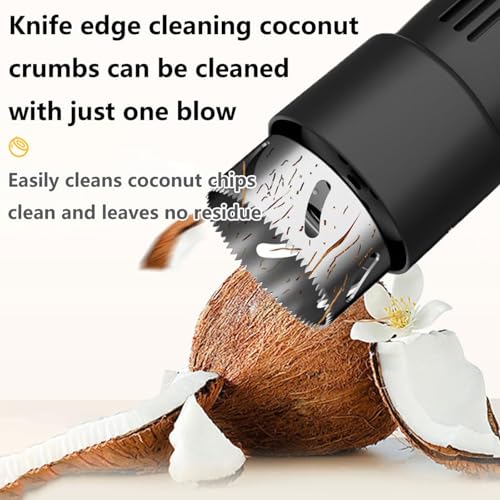 Abretuercas eléctrico automático, perforador y raspador de cáscara de acero inoxidable con un solo botón para frutos secos jóvenes y maduros, perfecto para el hogar, tienda y barra de jugos