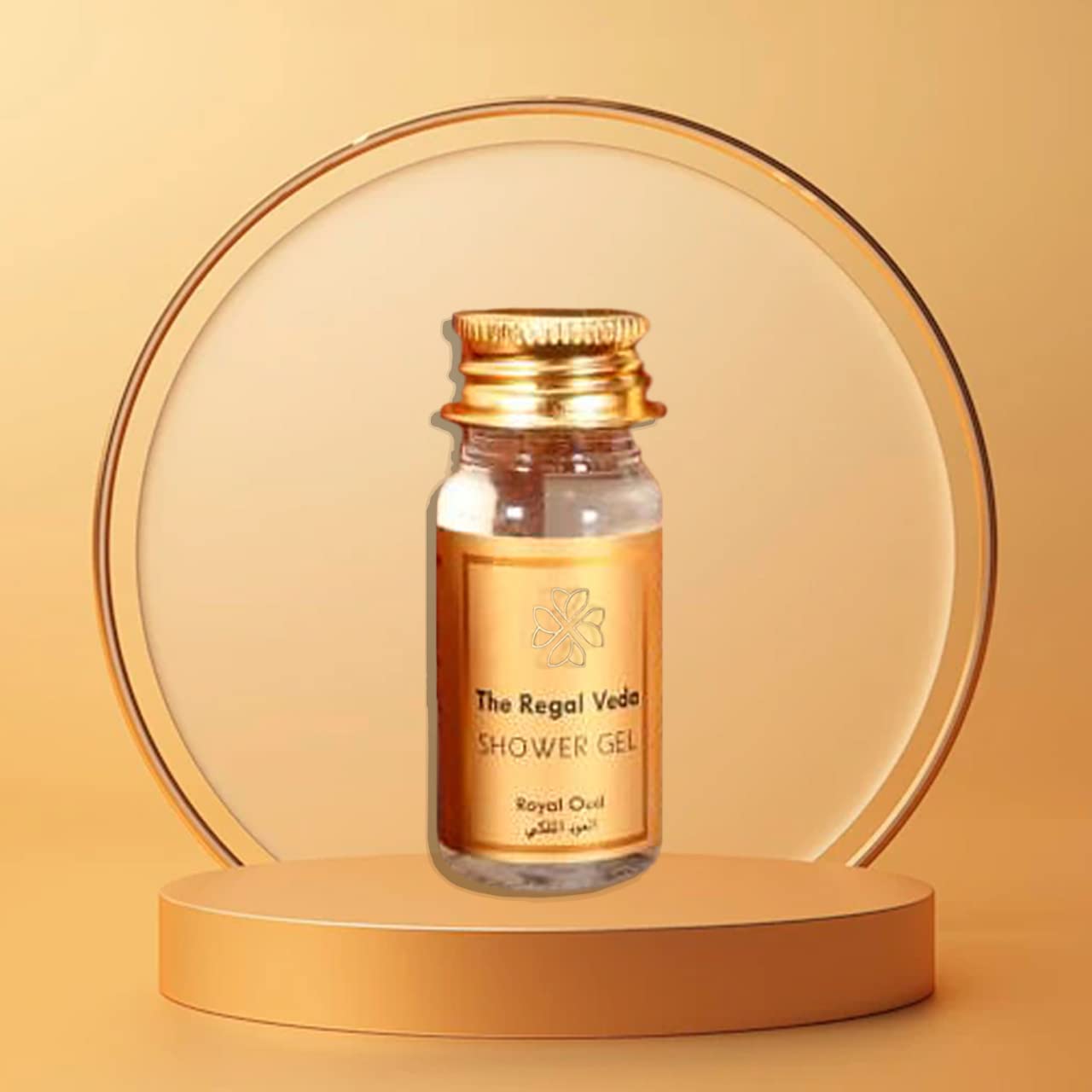 The Regal Veda Pack Of 50 Body Wash 35 Ml For | Travel Size Shower Gel | Hotel Amenities Toiletries Bulk | Mini Body Wash Shower Gel | Hospital Amenities Kits | Guest Room Toiletries