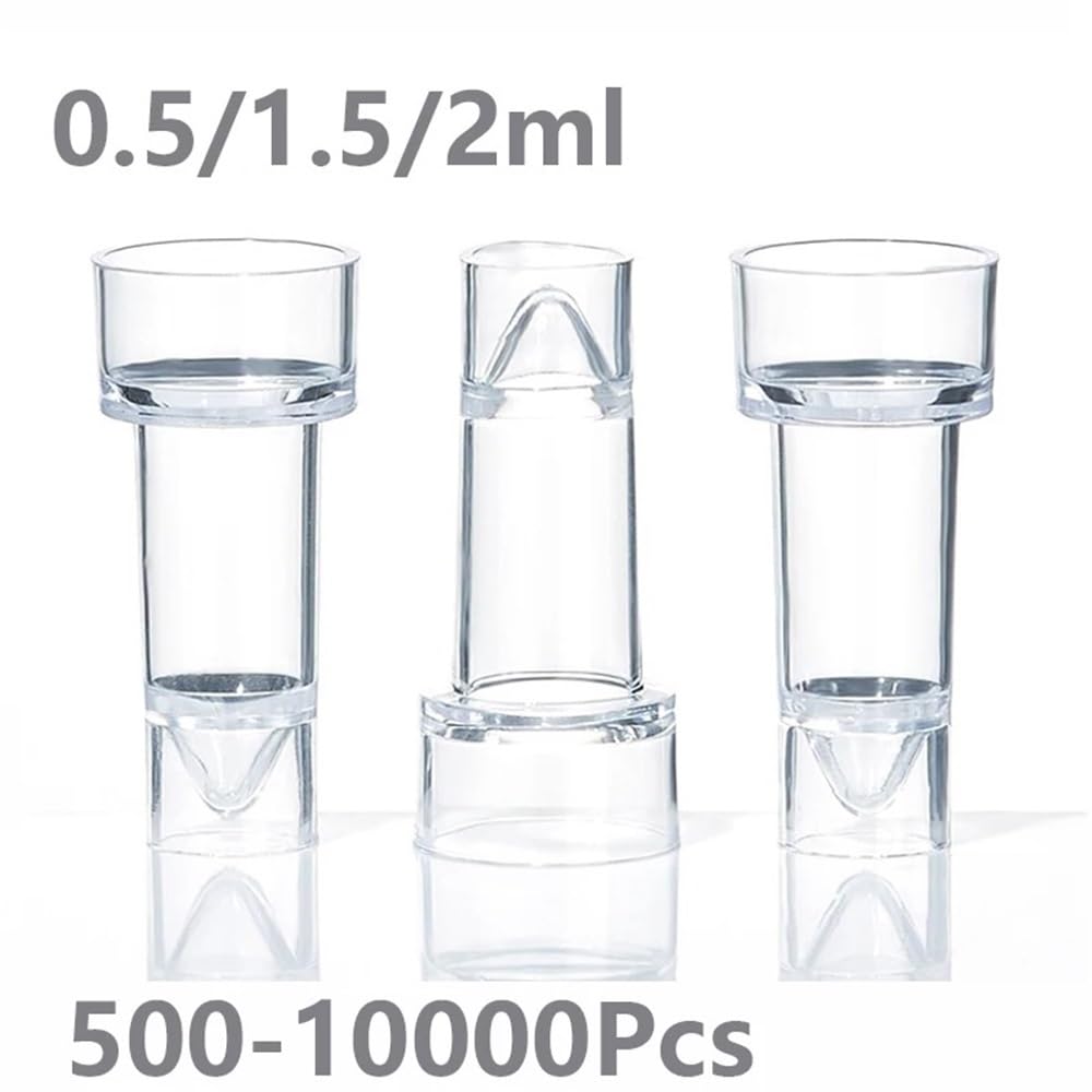 Urządzenia i wyposażenie laboratoryjne, plastikowe pojemniki na kubki pasujące do jednorazowej kuwety serii 7150, 7060 (1,5 ml - 1000 szt.)