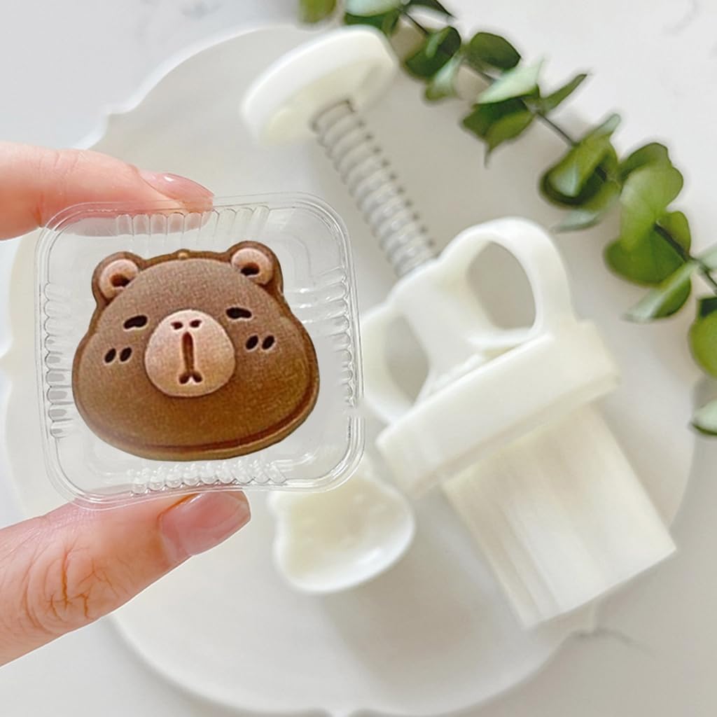 Delicate Capybaras Stamp Cartoon Capybaras Shape Press Molds for Festival Dessert Baking Fun