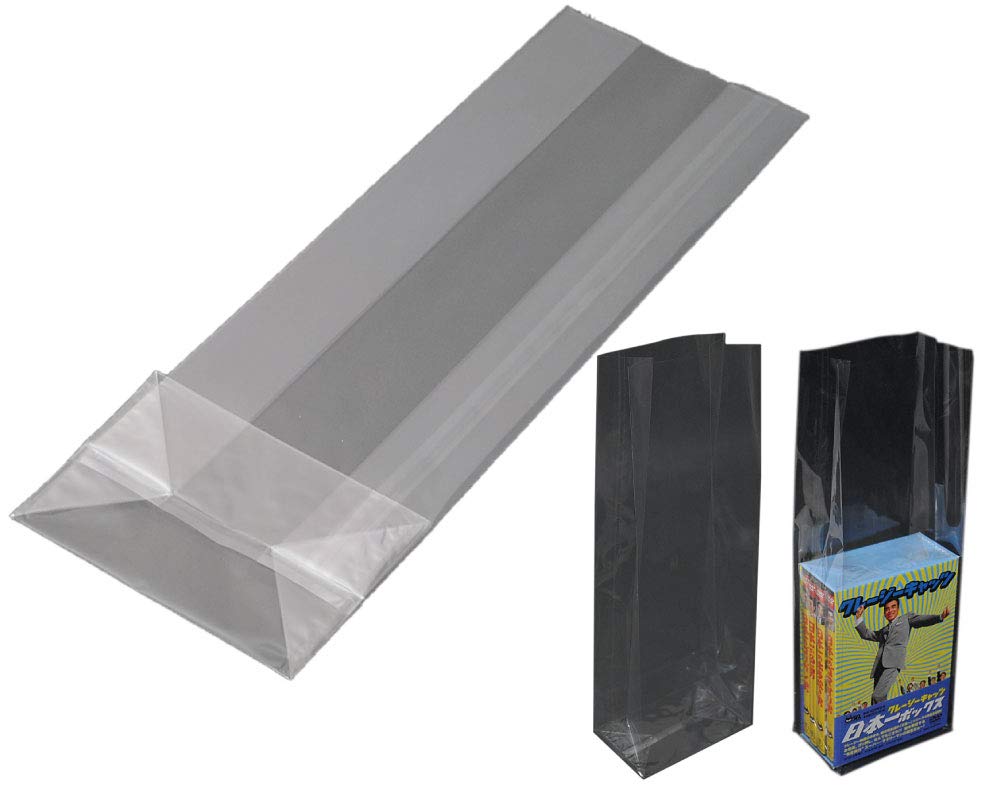 Amazon | 【エムティ】OPP 角底袋（底マチ 横マチ） 透明 無地