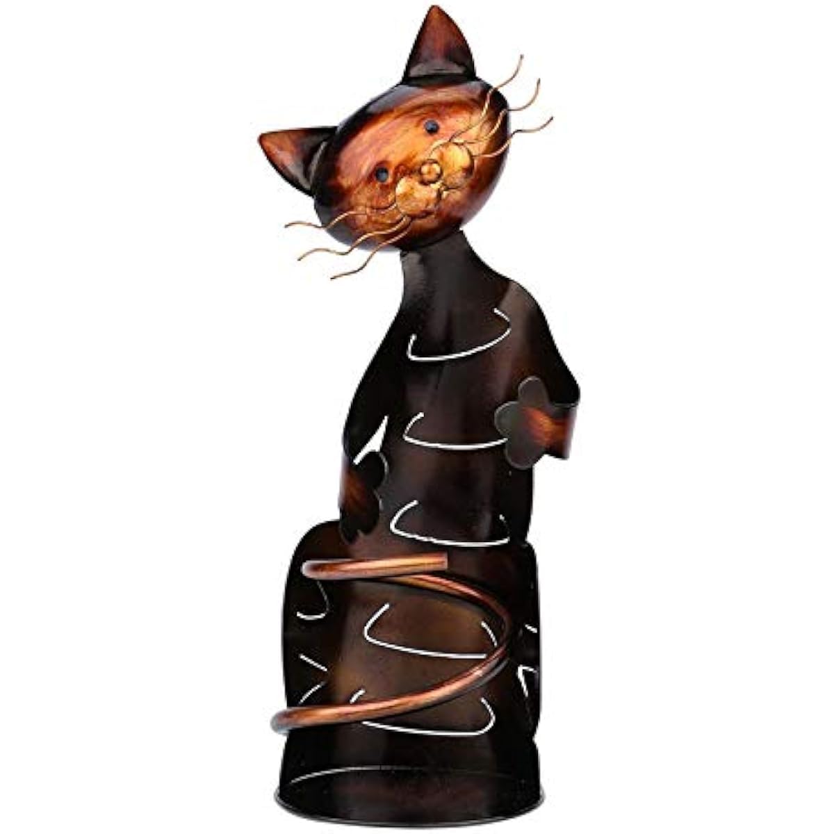 Générique Casier à vinPrésentoir de Table à vin Figurine de Chats Mignons Porte-Bouteille de Champagne Art campagnard de décoration intérieure Table à Manger