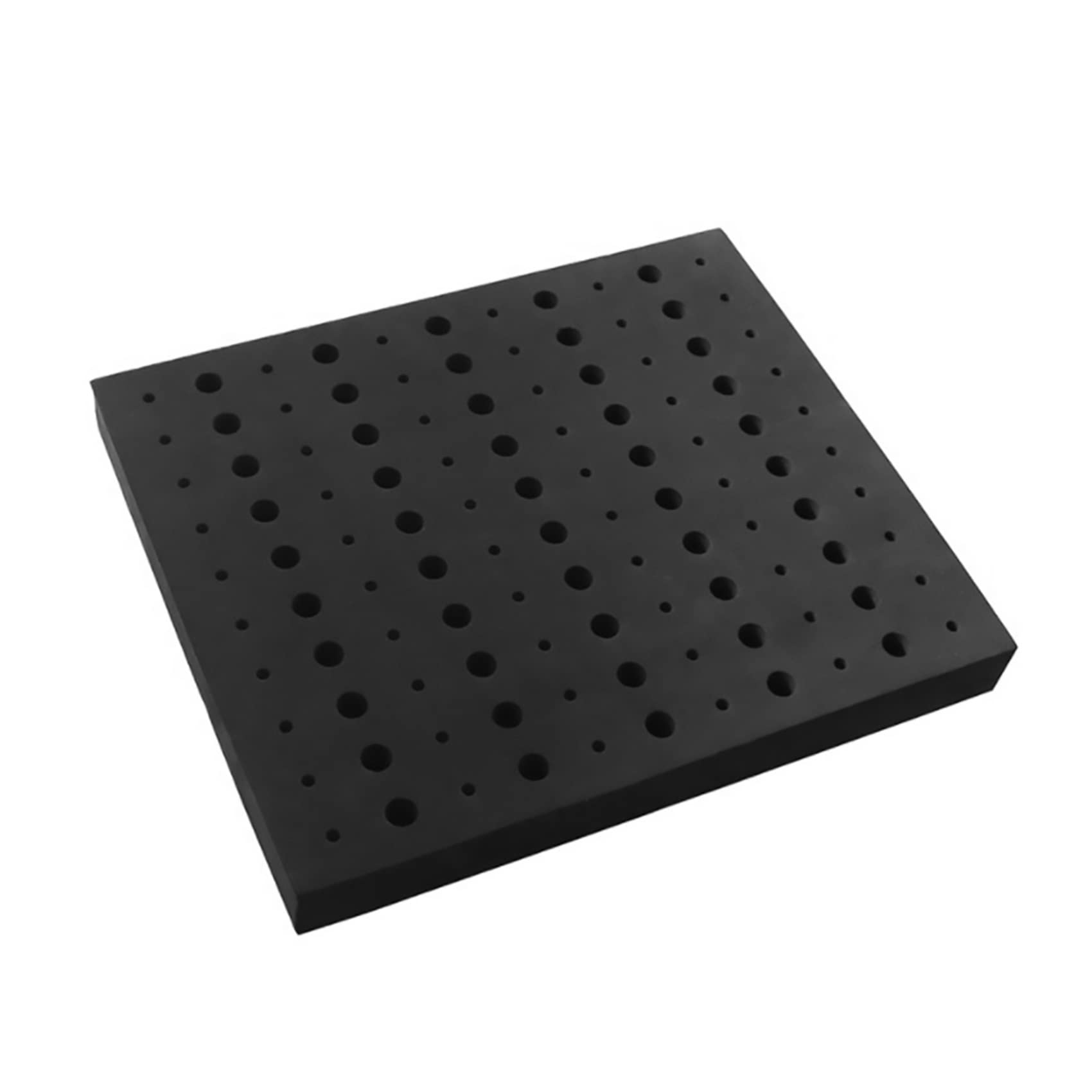 Knadgbft 110 Holes Router Bit Tray Storage Holder For 1/4Inch 1/2Inch Milling Bits Organizer