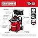 CRAFTSMAN CMXEVBE17656 20 Gallon 6.5 Peak HP Wet Dry Vac with Cart, Heavy-Duty Shop Vacuum Wet and Dry with Fine Dust Filter, Dust Bag, Hose and Attachments for Shop, Garage, Jobsite Cleaning
