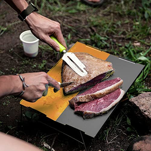 Table de camping pliante en alliage d'aluminium haute résistance