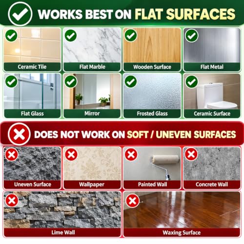 Image of Transparent Adhesive Wall Hooks with 180 Degree Rotatable Stainless Steel Hook, Flower Design Self Stick Wall Hanger for Kitchen Bathroom Home and Office, Pack of 20