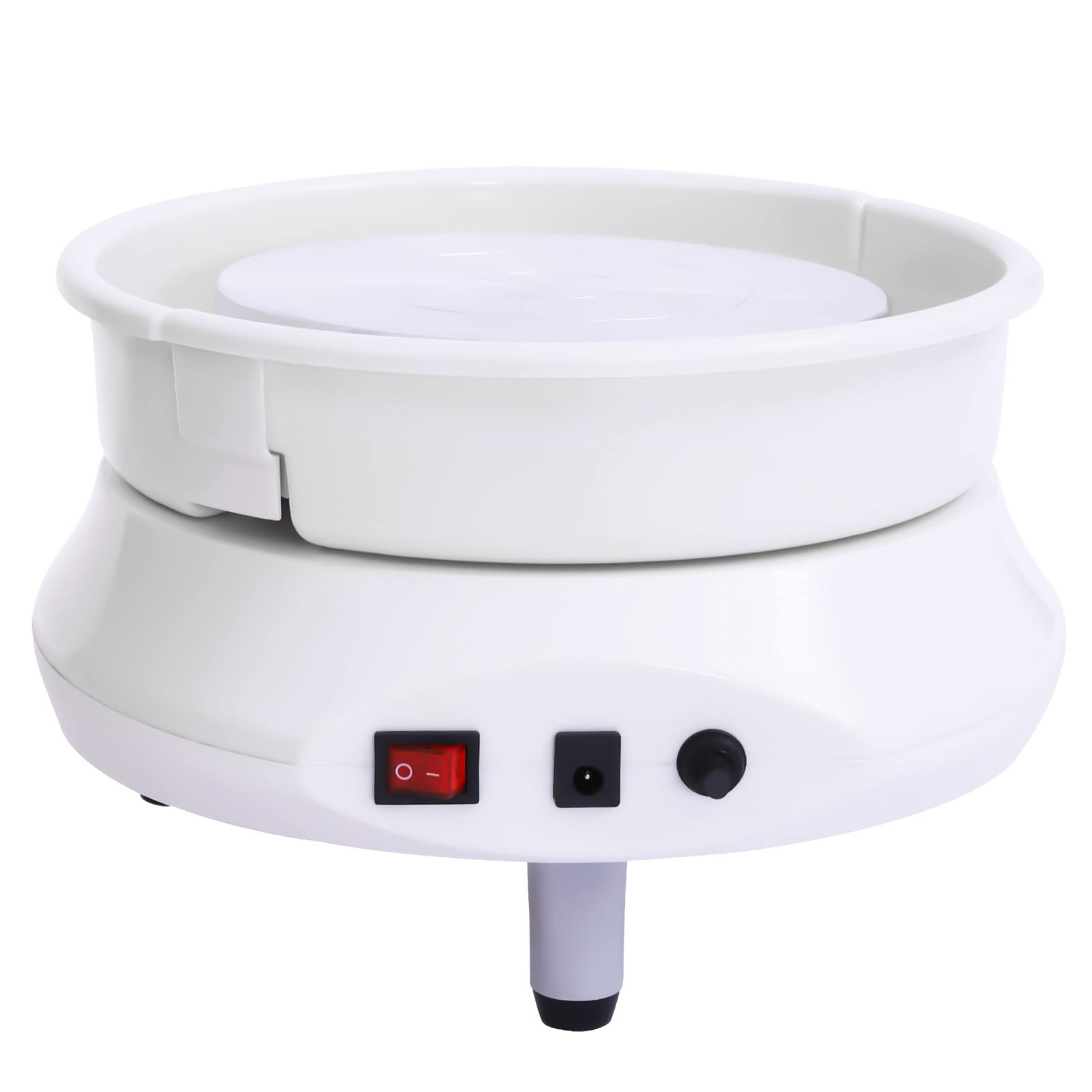 Elektrische Töpferdrehscheibe 15 cm 120W 2000 RPM Keramik Drehscheibe zum Töpfern Einstellbare Geschwindigkeit und Richtung für Keramikherstellung, Hobby & Künstler