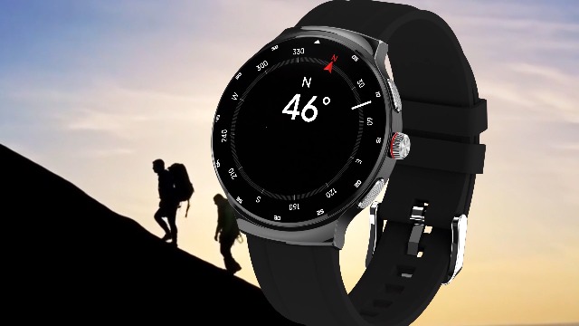 OUKITEL Montre Connectée 1.91" HD Avec Appel Bluetooth - 140 Modes Sportifs, Étanche IP68, Podomètre Sommeil Cardio Pour Android IOS