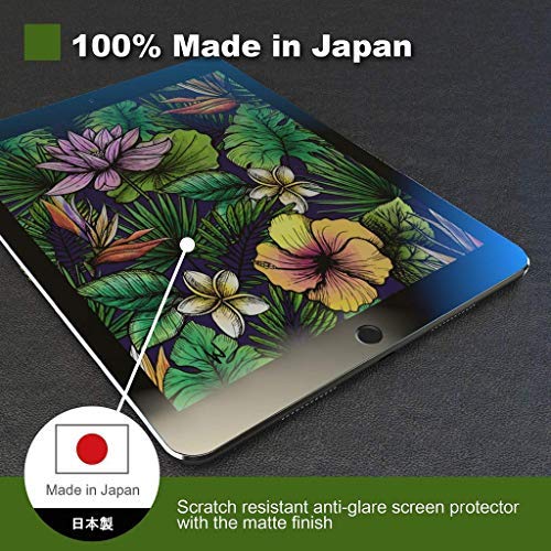 Green Onions Supply Paper Texture Screen Protector For Ipad 10.5 Inch/Ipad Air 3 2019 Anti Glare/Face Id Compatible/Matte/Made In Japan/For Apple Pencil/Scratch Resistant/Pet [1 Pack] #TOP3