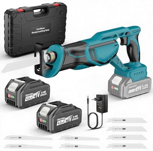 Yofuly Scie Sabre Sans Fil pour Maa-kita 18V Batterie, 2 Batterie...