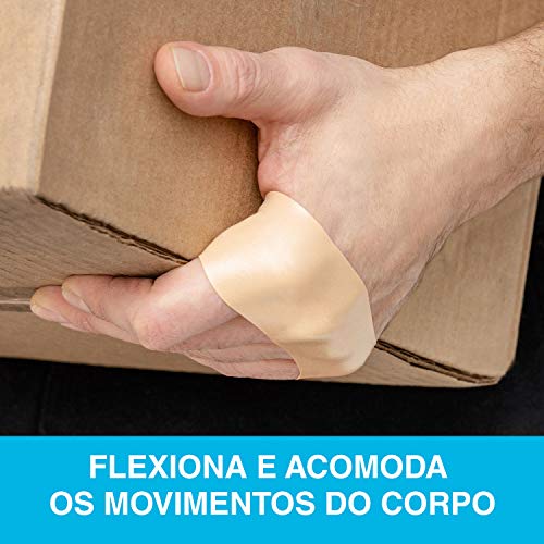 Nexcare, 3M, Fita Flex à Prova d´Água, 25mm x 4.5m, Bege