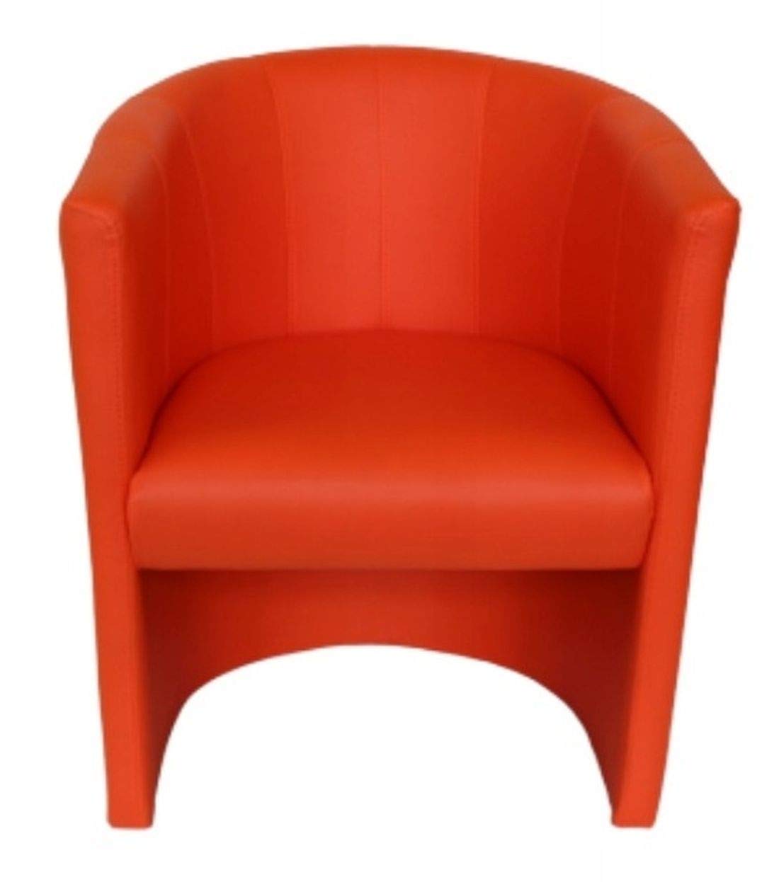 MartHome Cocktailsessel Club Tom - Hocker aus Kunstleder, Sessel für Wohnzimmer, Büro, Hotel