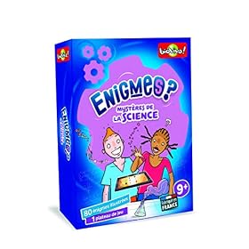 Bioviva – Enigmes – Mystères de la science – Devinez la réponse le plus rapidement possible grâce aux indices- Jeu de cartes – Collection Enigmes – 2 à 6 joueurs – 9 ans – Fabriqué en France – 200486