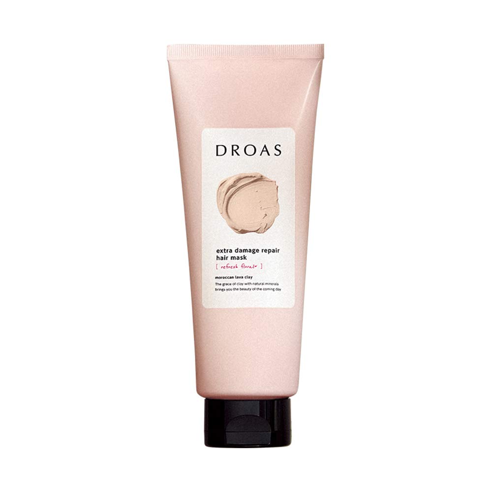Amazon | DROAS ドロアス クレイヘアマスク (エクストラダメージリペア