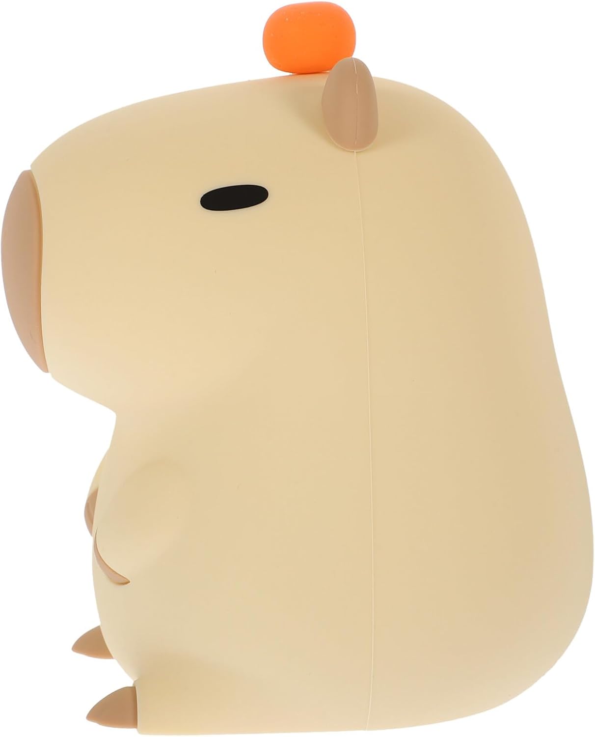 Silicone Night Light Cute Capybara Portable Touch Lamp USB Rechargeable Nursery Light Bedside Animal Lamp for Bedroom Living Room