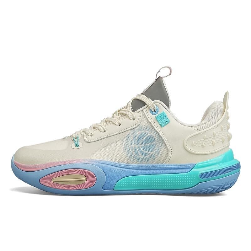 Zapatillas de baloncesto unisex de corte bajo con suela antideslizante para entrenamiento