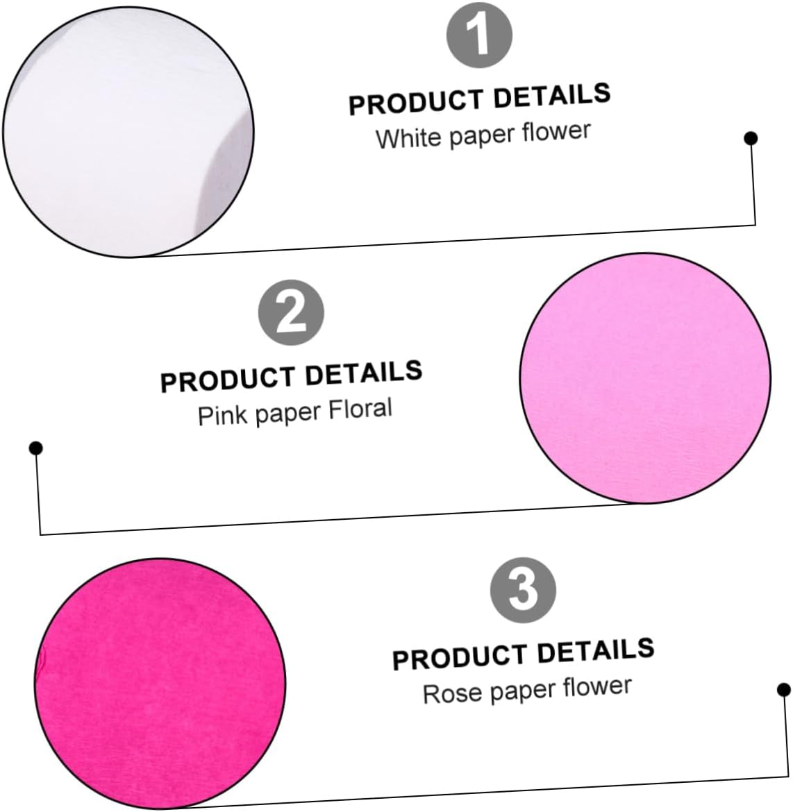 Tofficu 27pcs Crepe Paper Streamers for Party Decorations for Halloween Christmas and Special Occasions and Easy to Use Each White