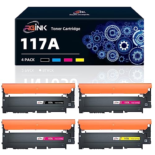 4-Pack 117A Cartuccia Toner Compatibile per HP