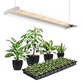 FOXGARDEN® 2025 Upgrade LED Grow Light Full Spectrum, 2FT Plant Growing Lamp for Indoor Plants, 208 LEDs Hanging Plant Light with 4/8/12H Timer, 6 Dimmable Levels for Seed Starting and Indoor Growing